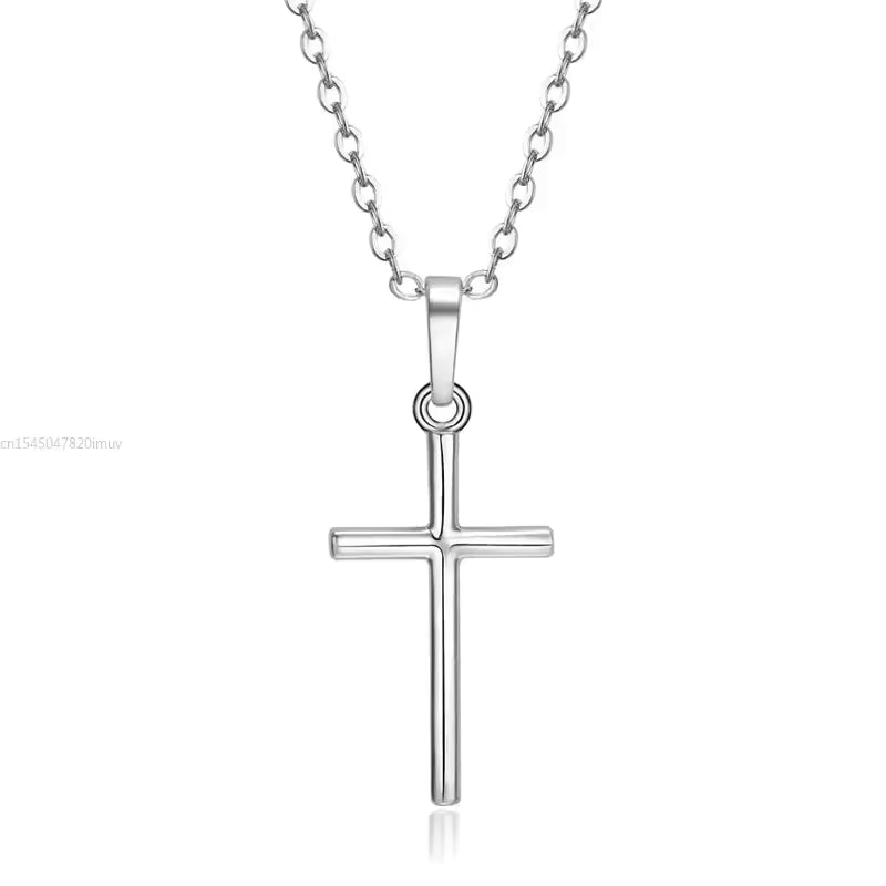Luxury Zircon Cross Pendants Necklace